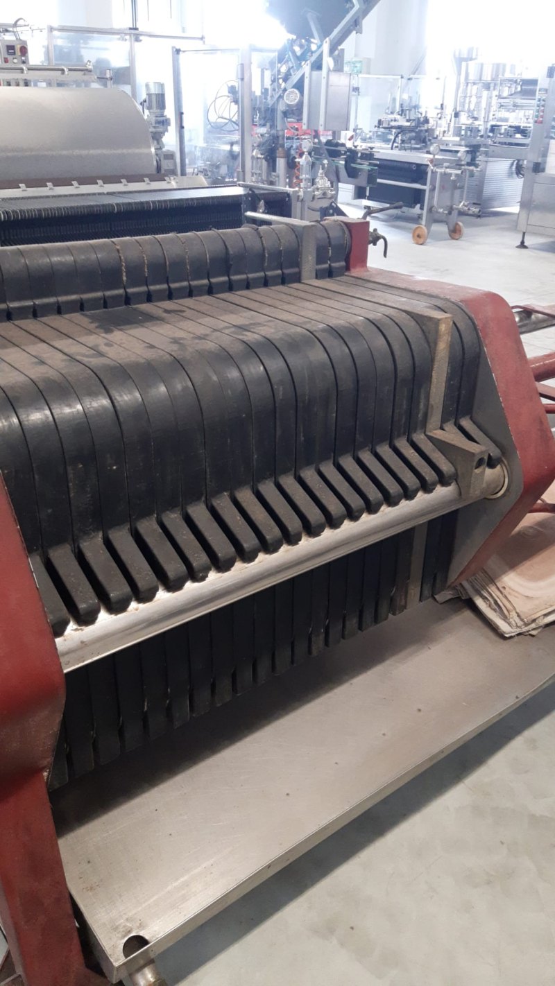 DAL CIN MONOPRESS FILTER PRESS 60X60 WITH 20 PLASTIC PLATES, SECOND-HAND MACHINE
