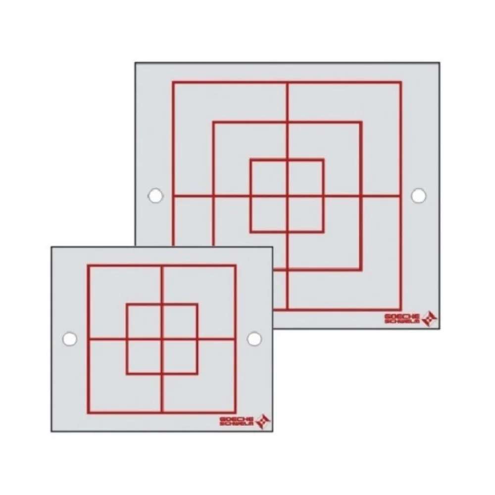 Soporte aluminio para diana (6×6 cm)