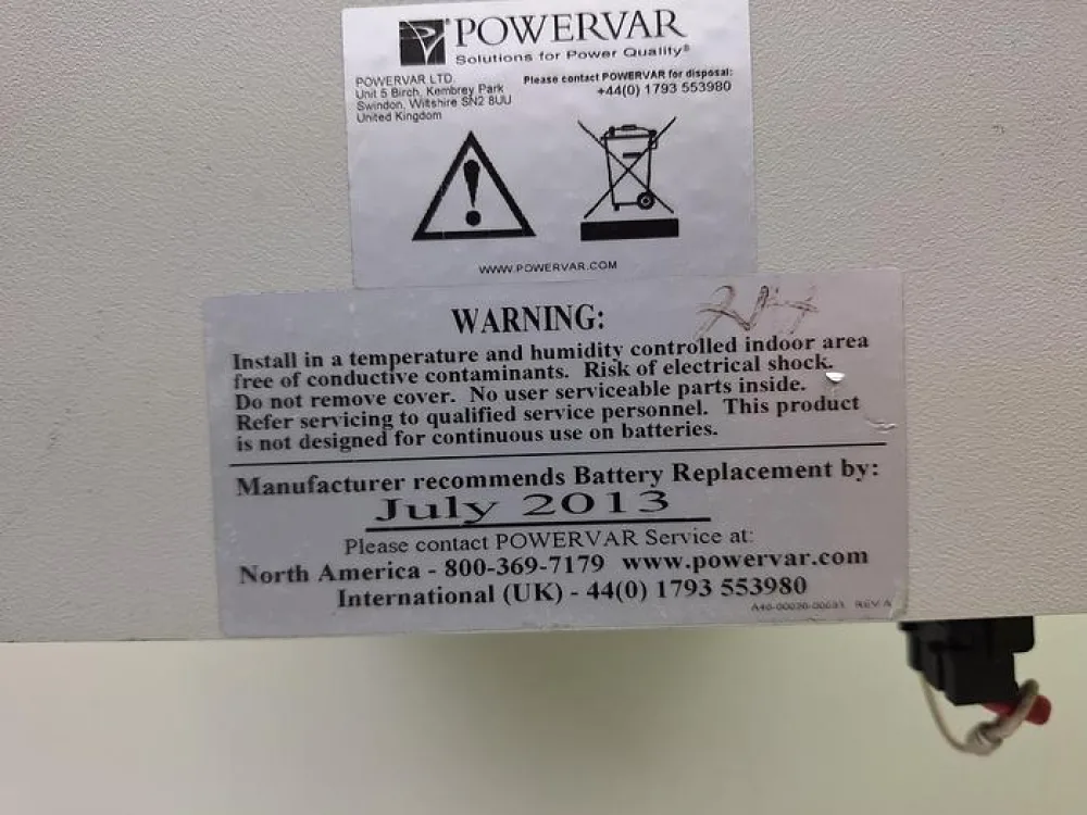 Powervar UPM UPS Power Supply