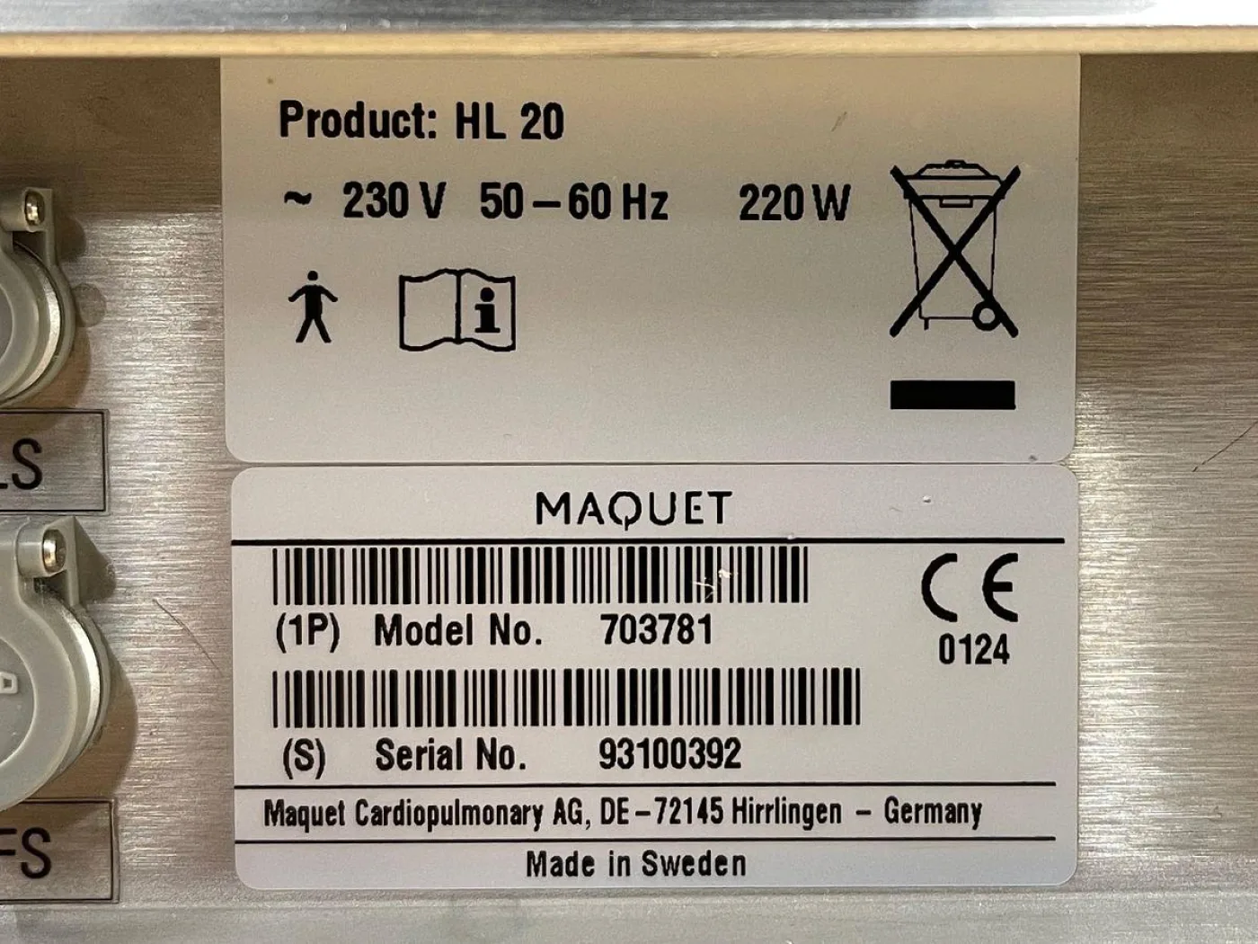Maquet RotaFlow HL 20 - 6