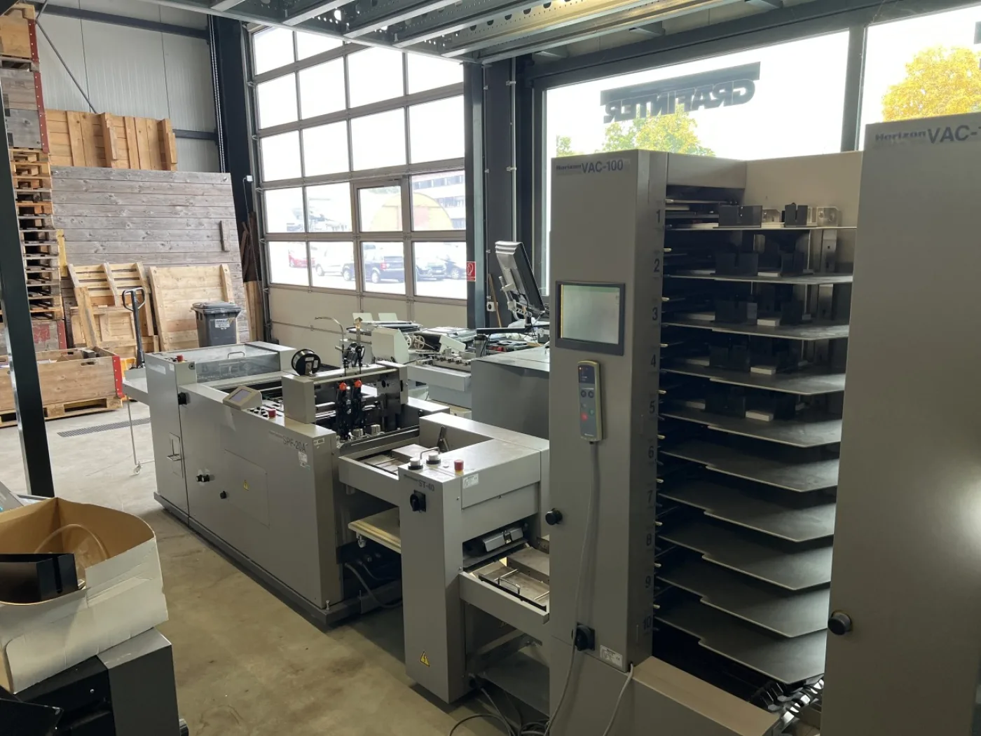 Chaîne de finition Horizon VAC-100 A + VAC 100 M + SPF-20A+FC 20A - 3