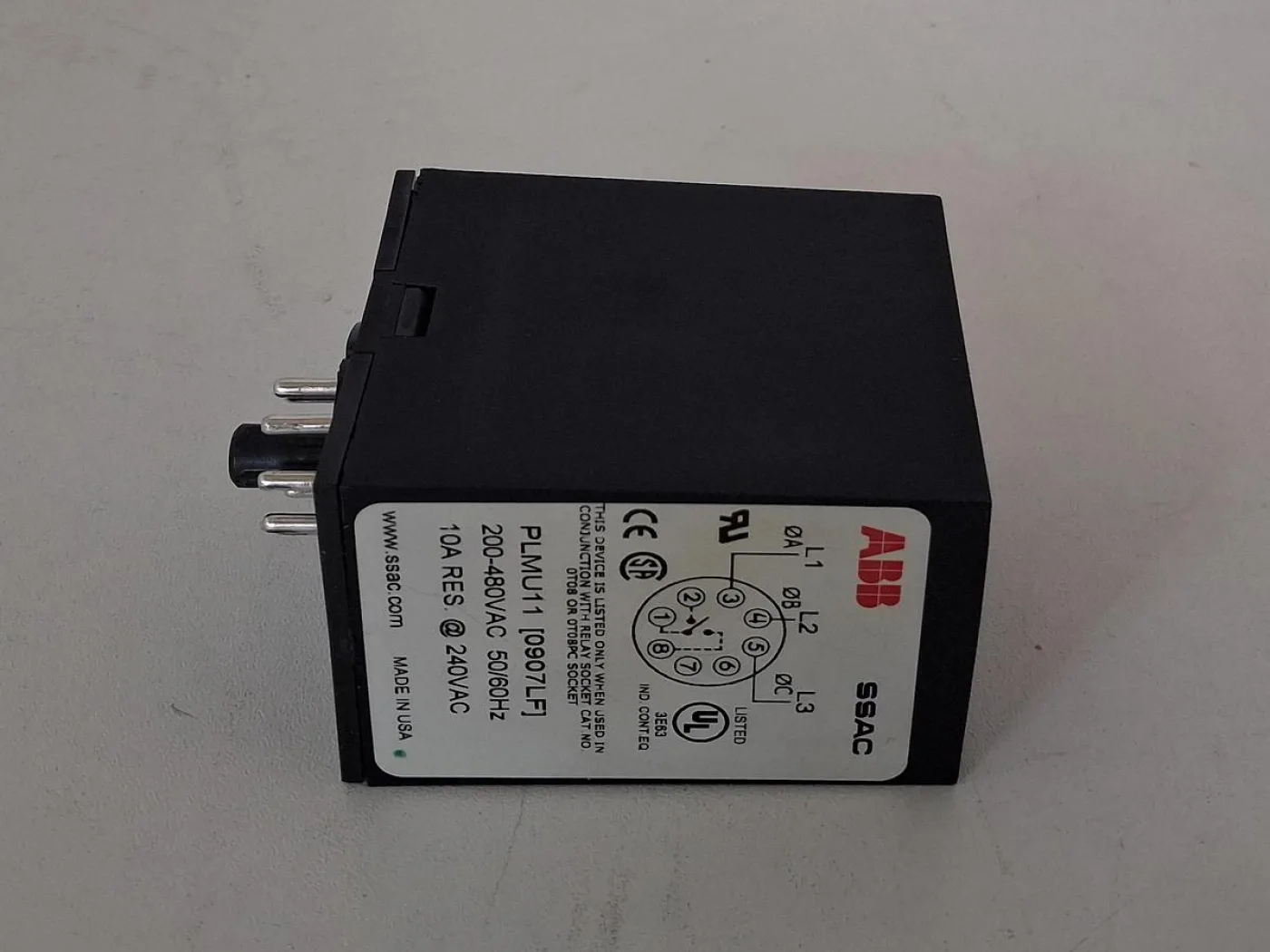 ABB SSAC PLMU11 Three Phase Voltage Monitor - 2