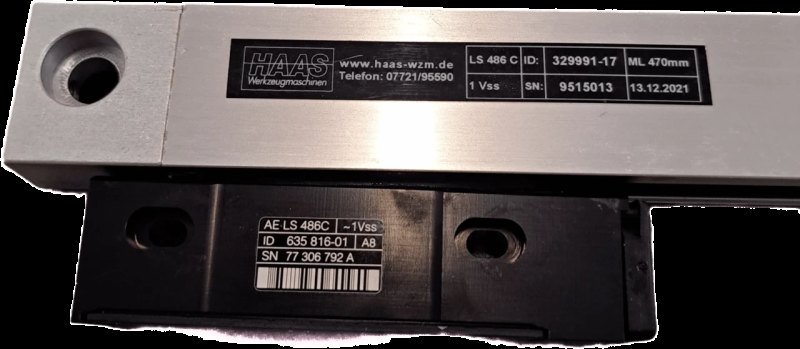 Heidenhain Absolutes gekapseltes Längenmessgerät LS486C/1VSS ML470