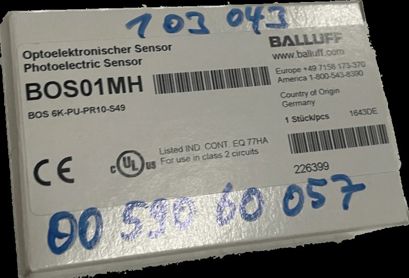 BALLUFF Reflextionslichtschranke BOS 6K-PU-PR10-S49