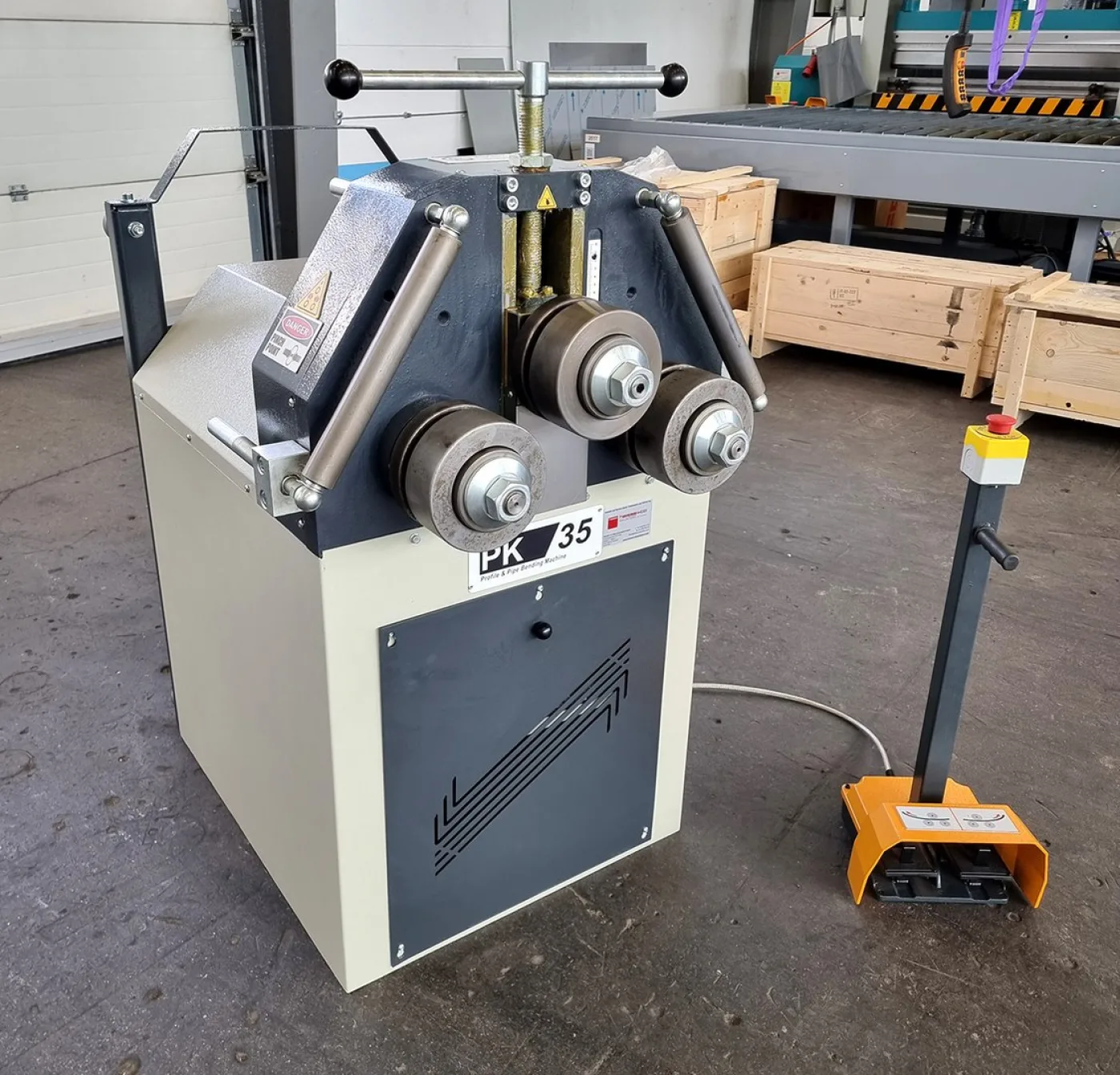 Profilbiegemaschine mit manueller Walzenzustellung PK 35 - 2