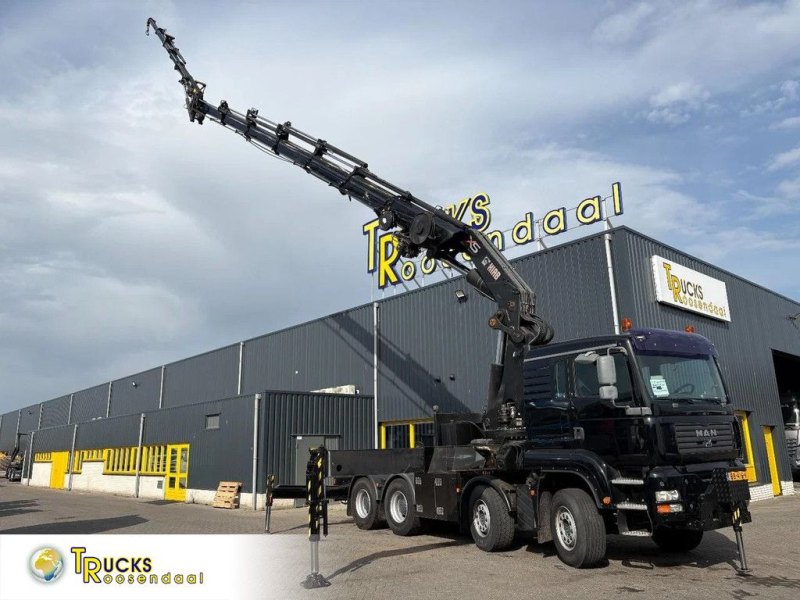 MAN TGA 41.430 + HIAB 800 6x + 5x JIB WINCH + 8X4 + REMOTE