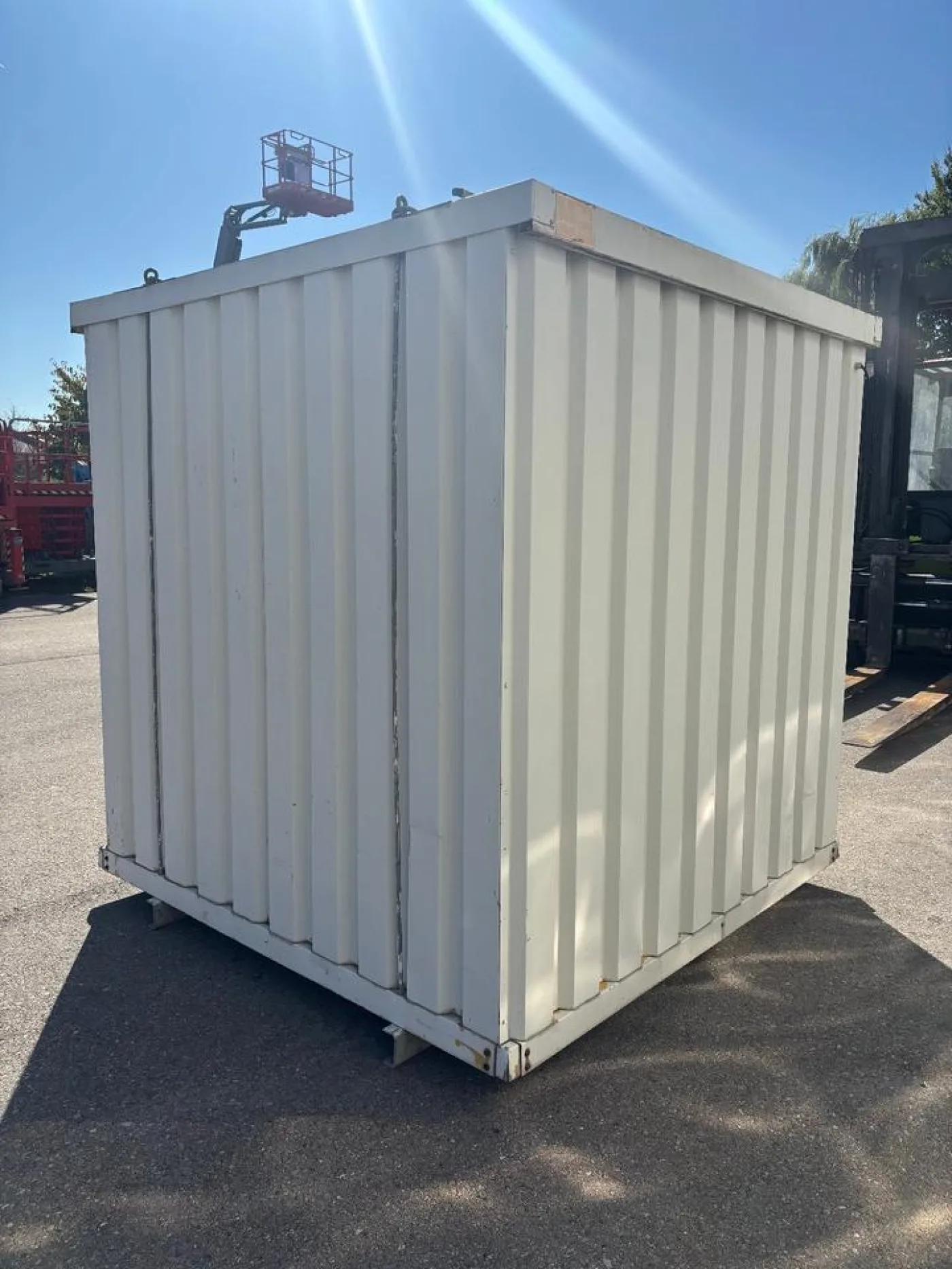 SÄBU Materialcontainer, Lagercontainer, Container 210x200cm - 3