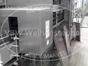 Shrink tunnel with 2 parallel conveyors