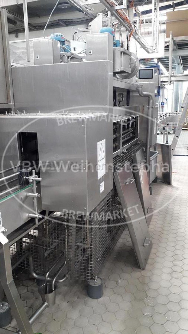 Shrink tunnel with 2 parallel conveyors