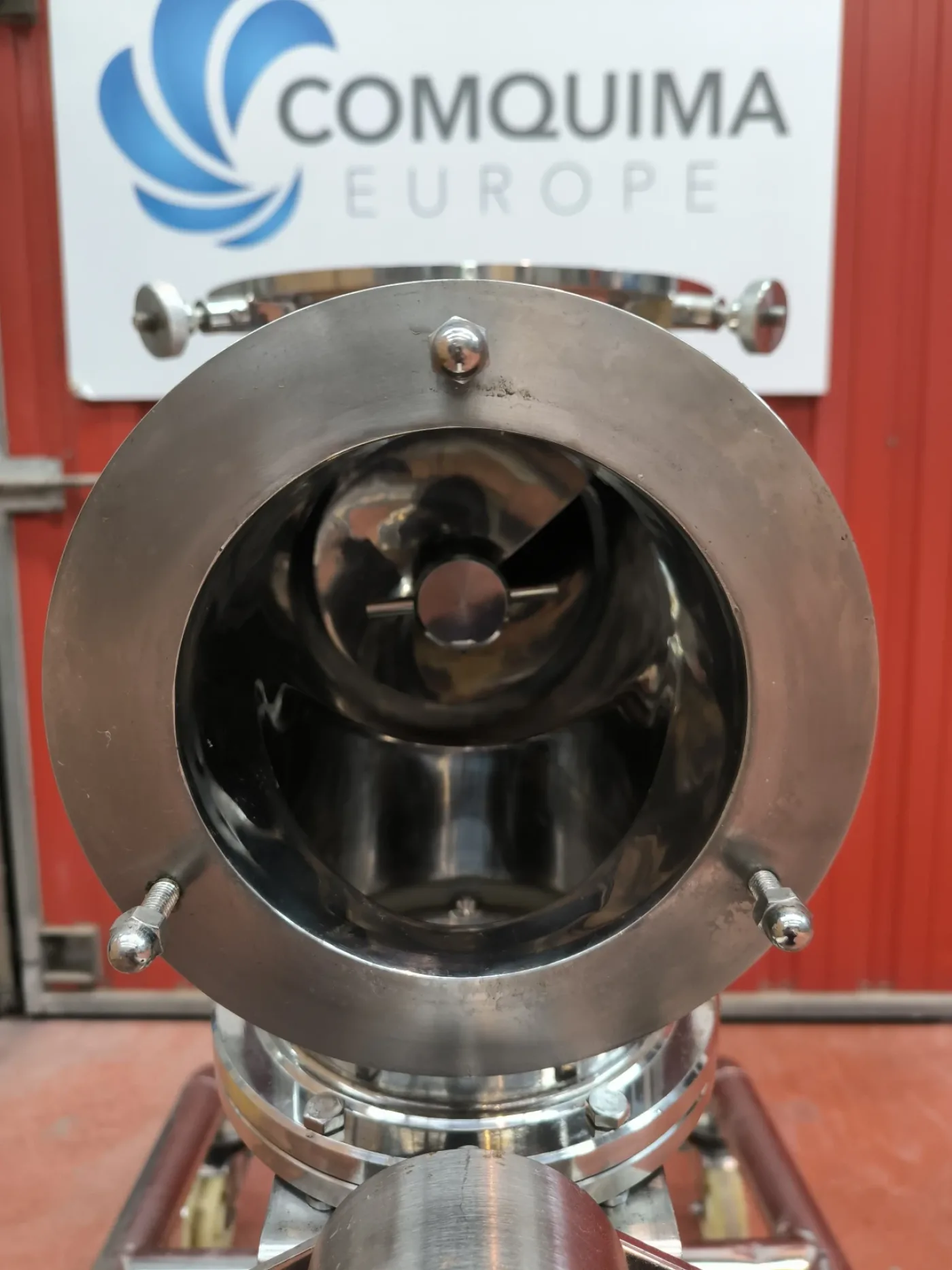 ATEX STAINLESS STEEL MOBILE SCREW CONVEYOR ON WHEELS - 8