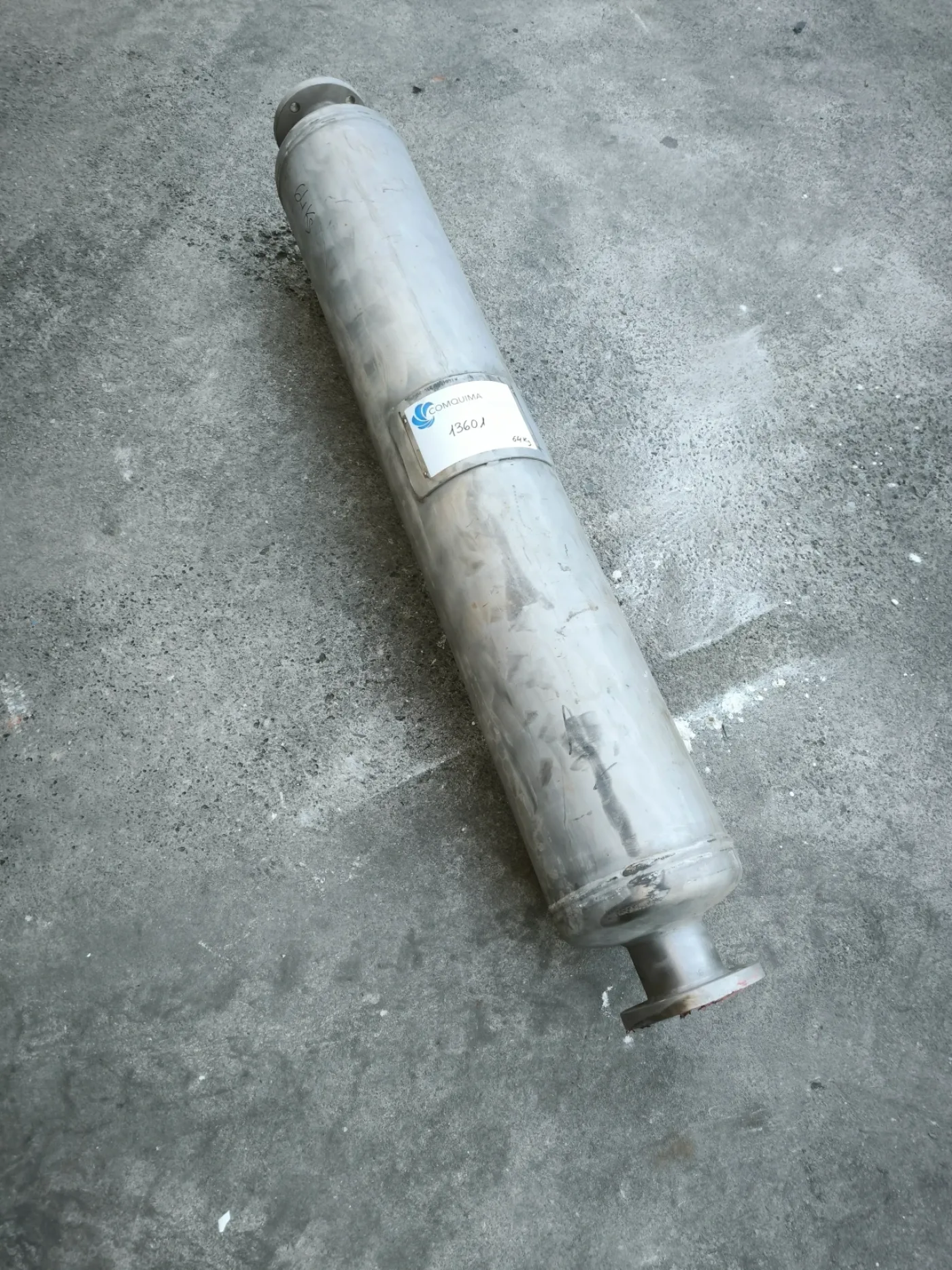 3 M2 STAINLESS STEEL TUBULAR HEAT EXCHANGER - 2