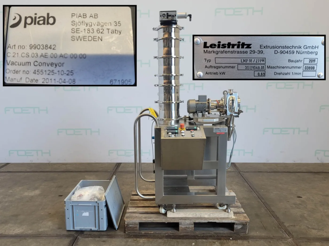 Leistritz ZSE 18PH-40D - Double screw extruder - 7