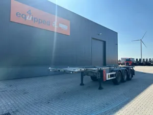 Van Hool 20FT/30FT ADR CHASSIS / galvanized / BPW DRUM / ADR (EX/II, EX/III, FL, AT) / NL-chassis / APK+ADR: 10-2026