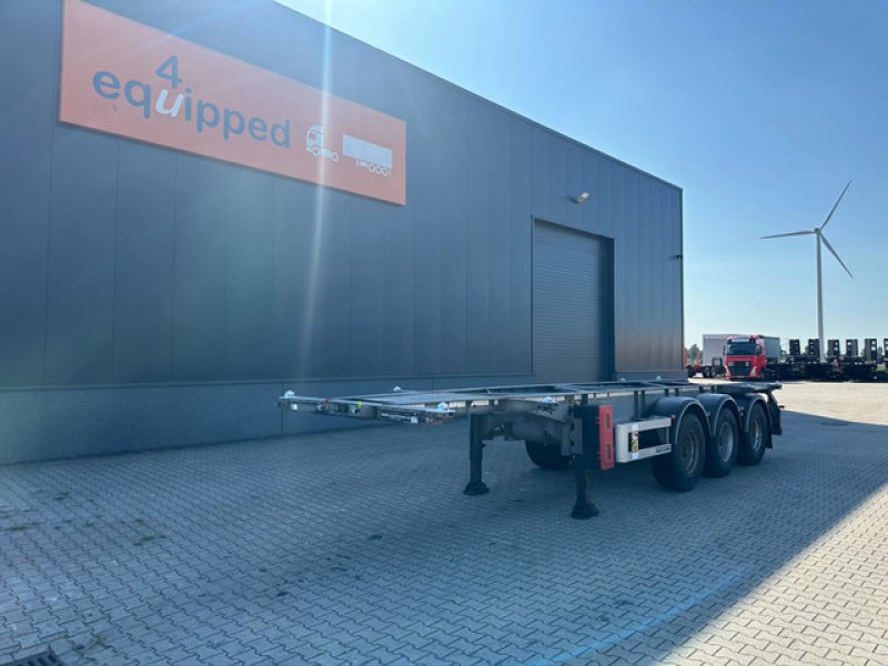 Van Hool 20FT/30FT ADR CHASSIS / galvanized / BPW DRUM / ADR (EX/II, EX/III, FL, AT) / NL-chassis / APK+ADR: 10-2026