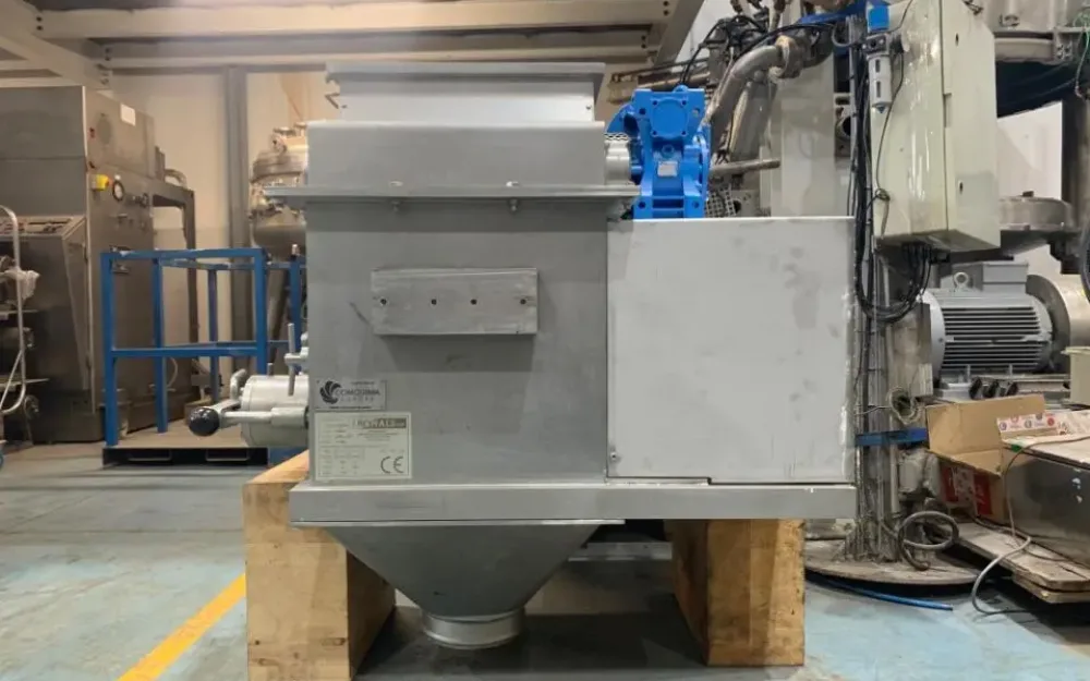USED BONALS G-45 DOUBLE + TR-45 STAINLESS STEEL GRANULATOR