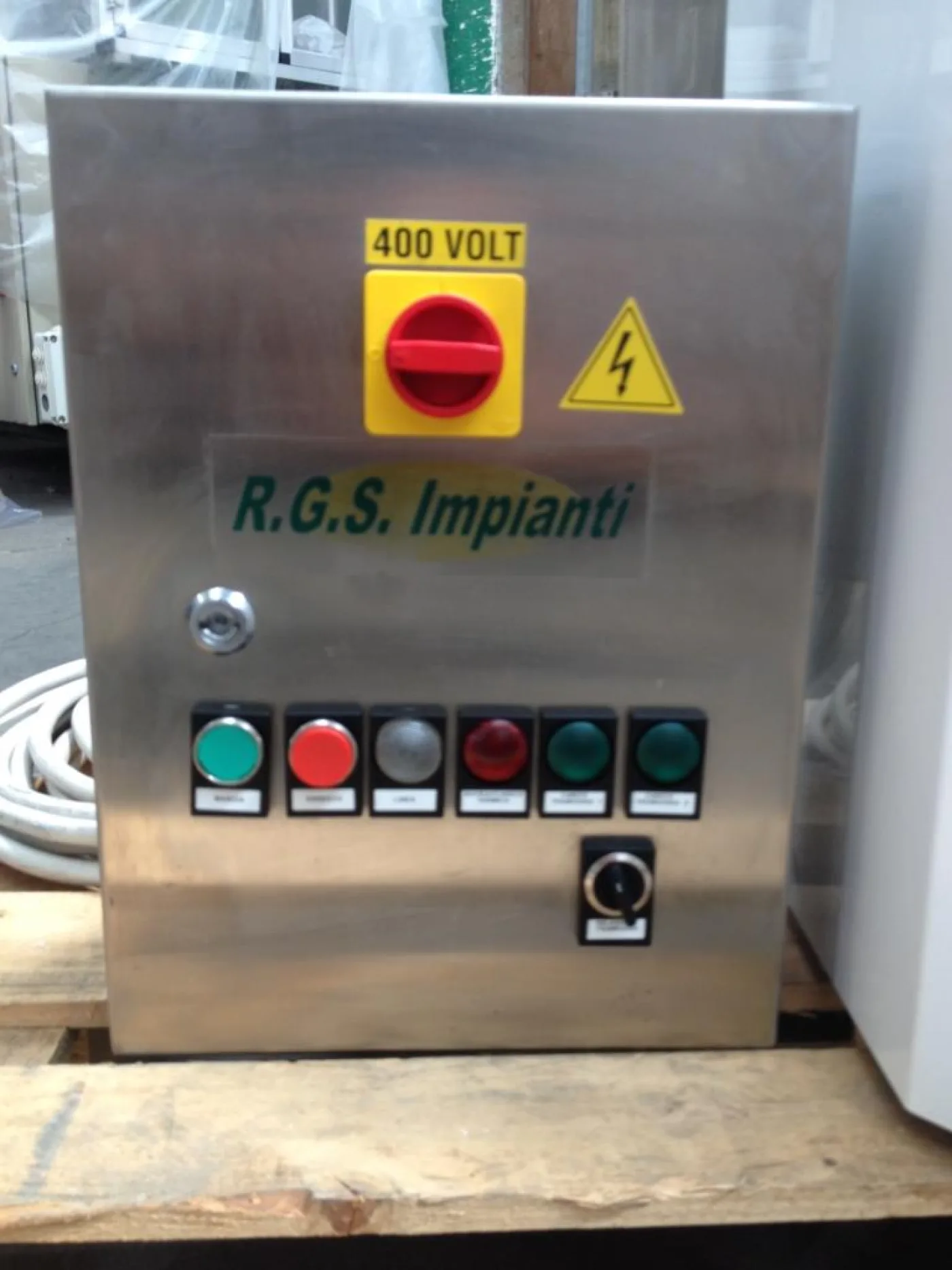 ASPIRATORE INDUSTRIALE PER POLVERI – RGS MOD. SFA 550040 - 4