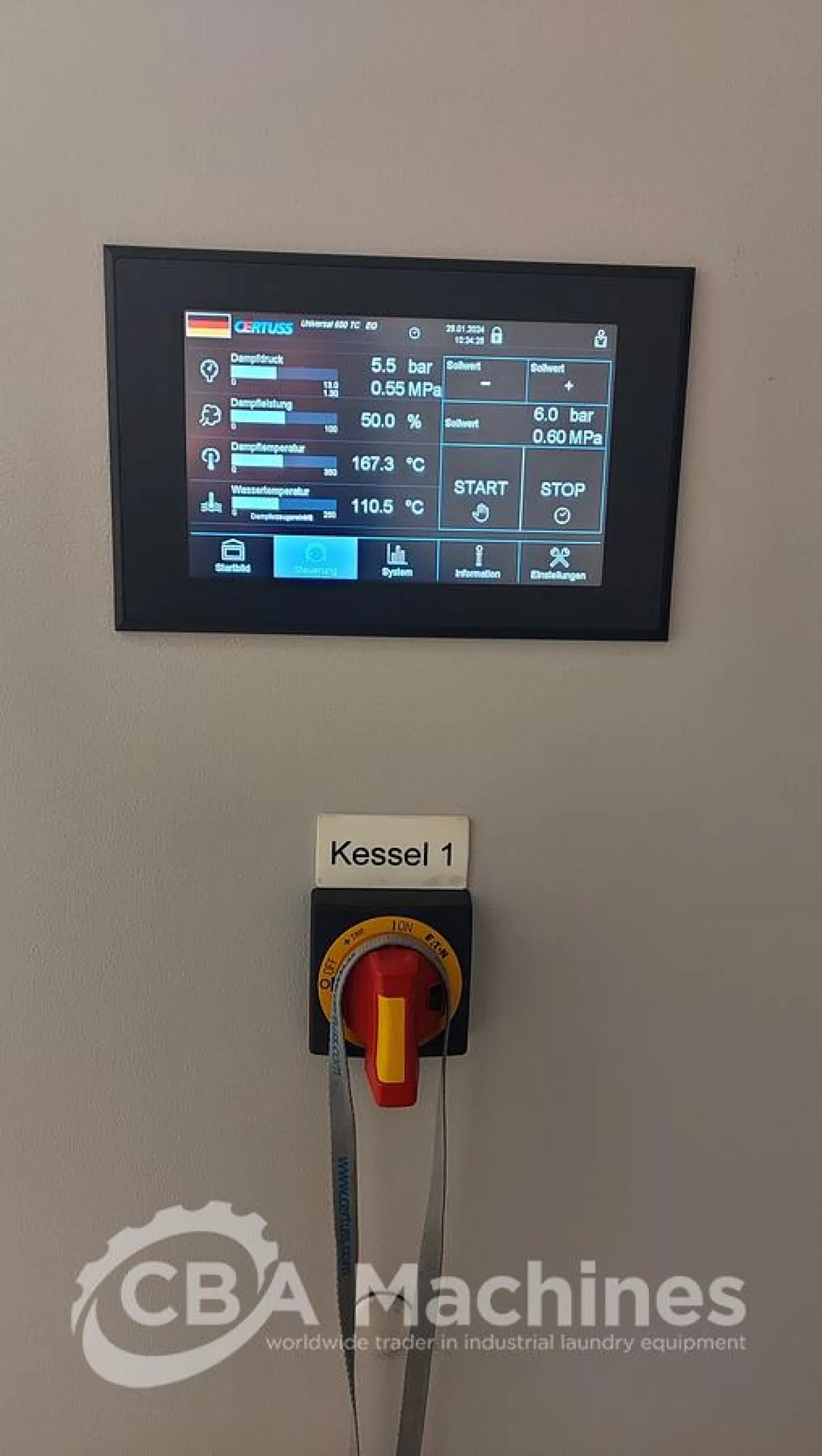 2017 Certuss 1x Steam Generator 600kg/h (921) - 3