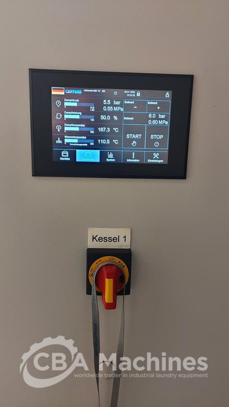 2017 Certuss 1x Steam Generator 600kg/h (921)