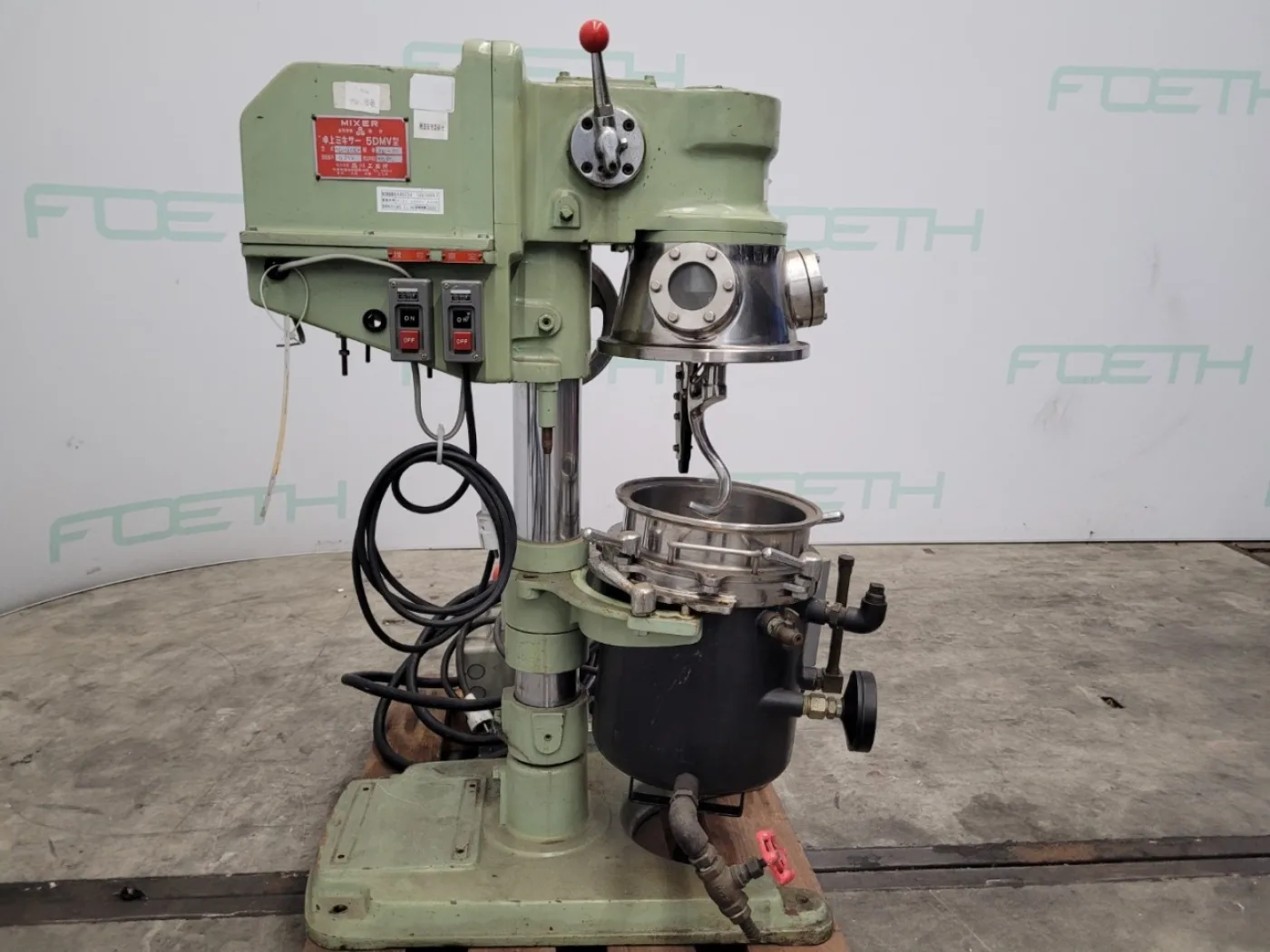 Dalton Japan 5-DMV - Planetary mixer - 2