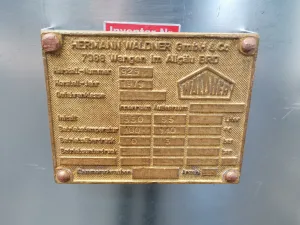 Hermann Waldner 350 ltr. - Vertical tank