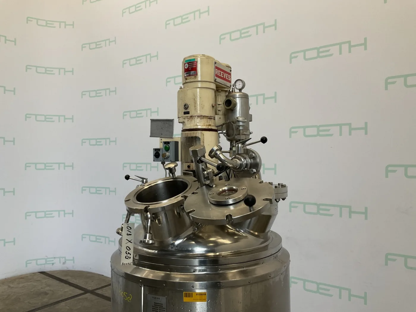 Kuehni 480 Ltr - Stainless Steel Reactor - 3