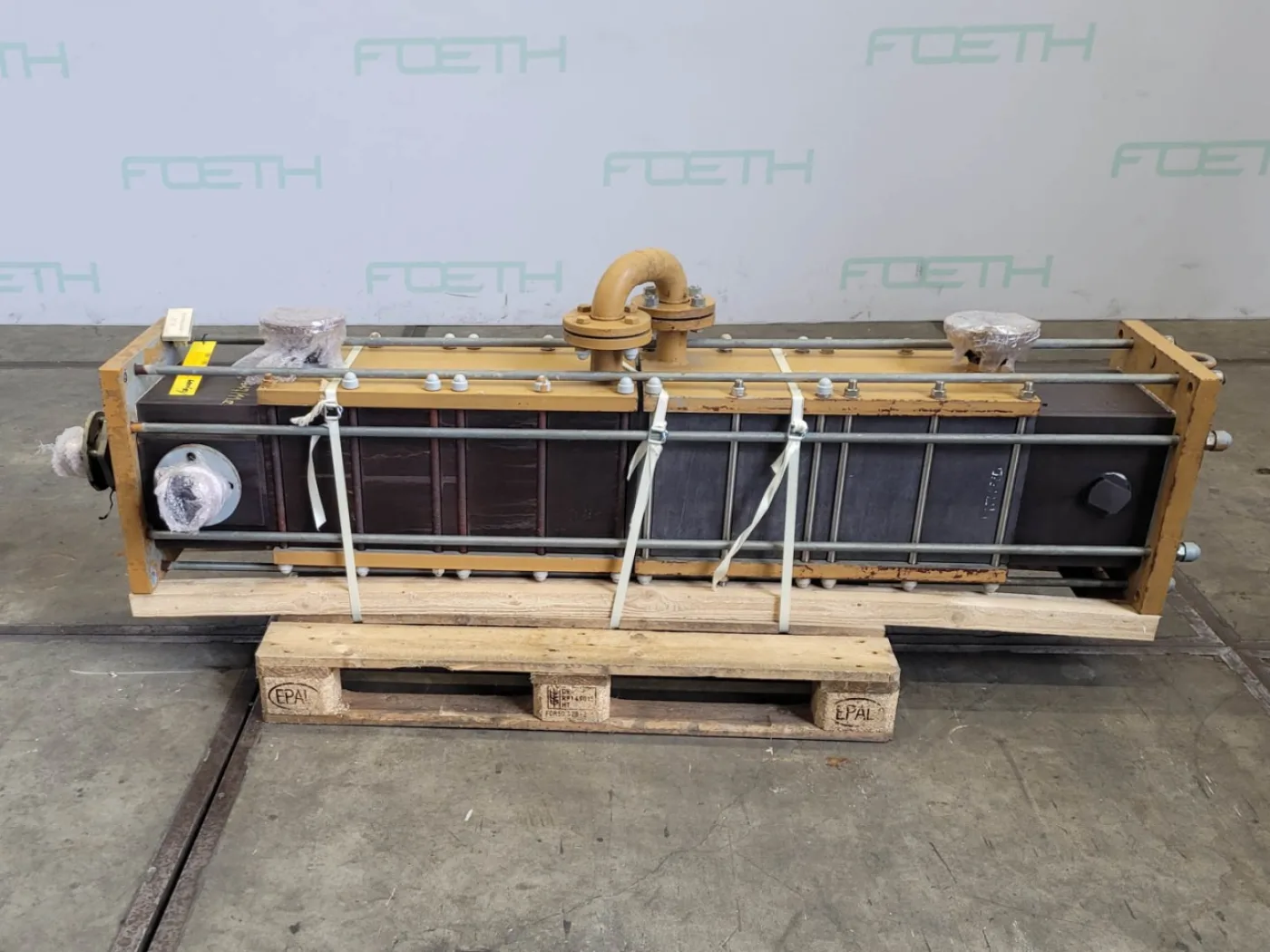 Vicarb Deutschland GmbH "Block Graphite" 5,8m² - Shell and tube heat exchanger - 8