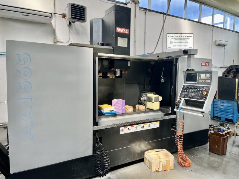 4 AXIS VERTICAL MACHINING CENTER, WELE - AA1565 - Laxmi Metal & Machines, Rohtak