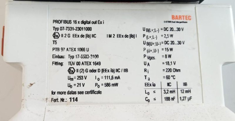 Pepperl+Fuchs KFD2-SR2-Ex2.W Switch Amplifier Module