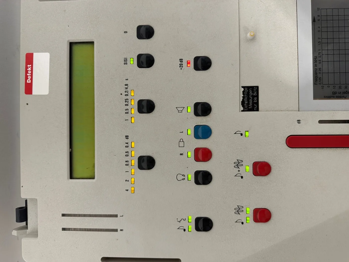 Maico / Bosch KS5 HNO 2-Kanal Audiometer Defekt/Ersatzteil - 3