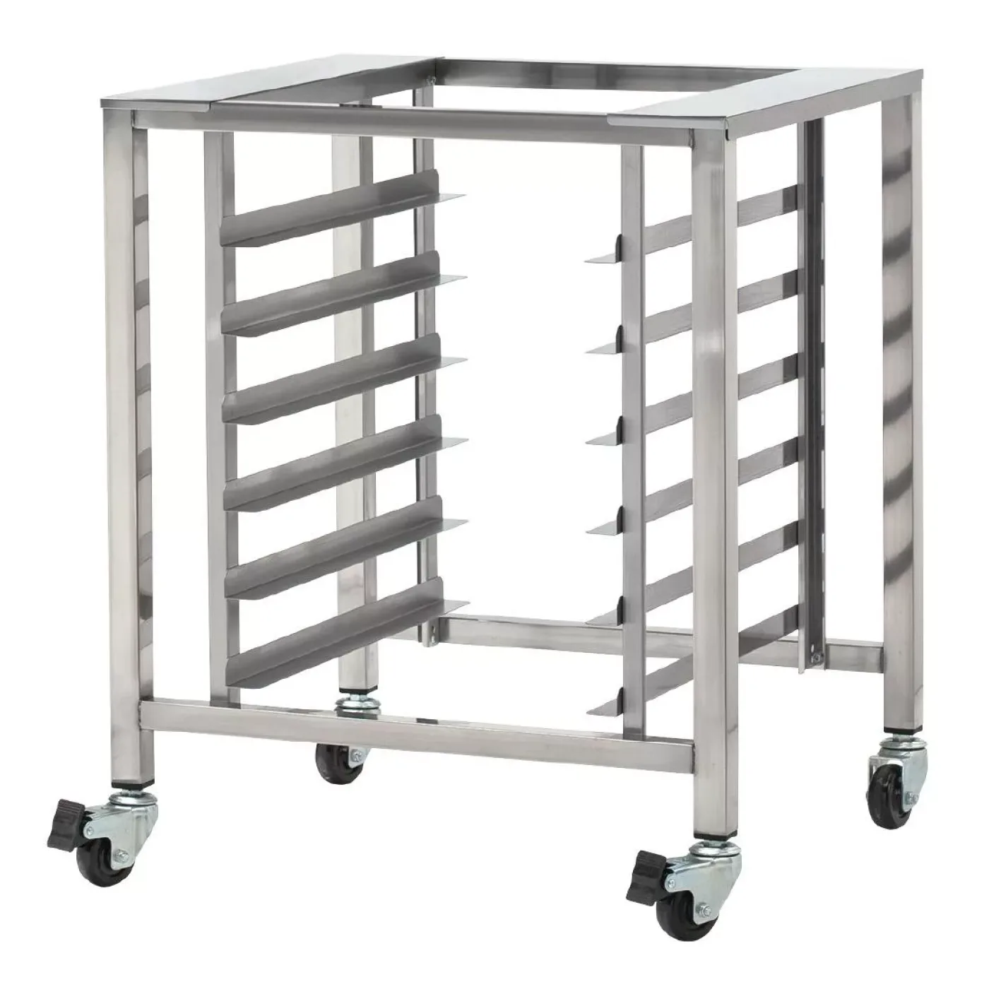TurboFan Stainless Steel Stand with Castors and Swivel Lock SK32 - islandcatering - 1