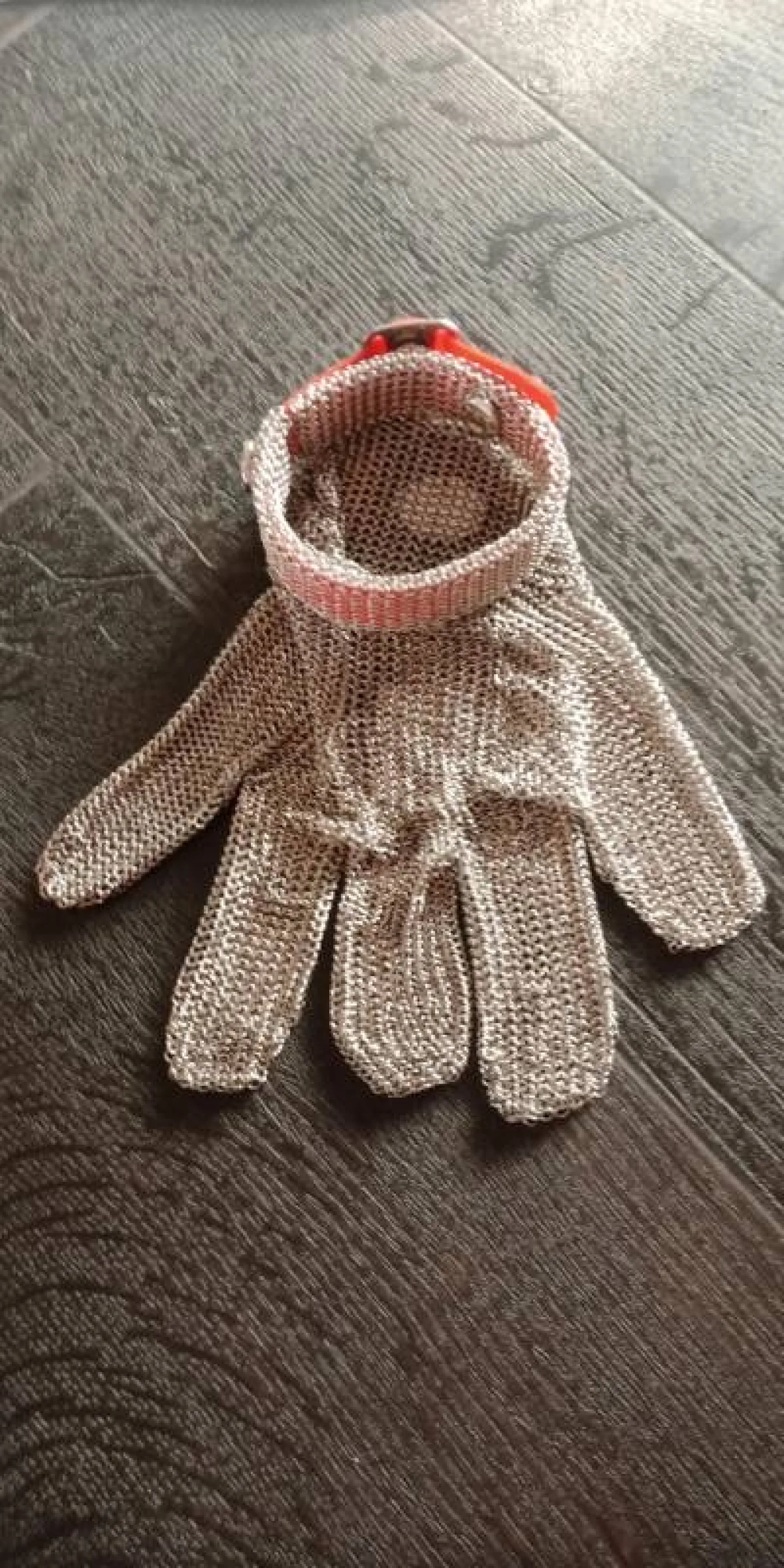 Stainless steel safety glove, M - 2