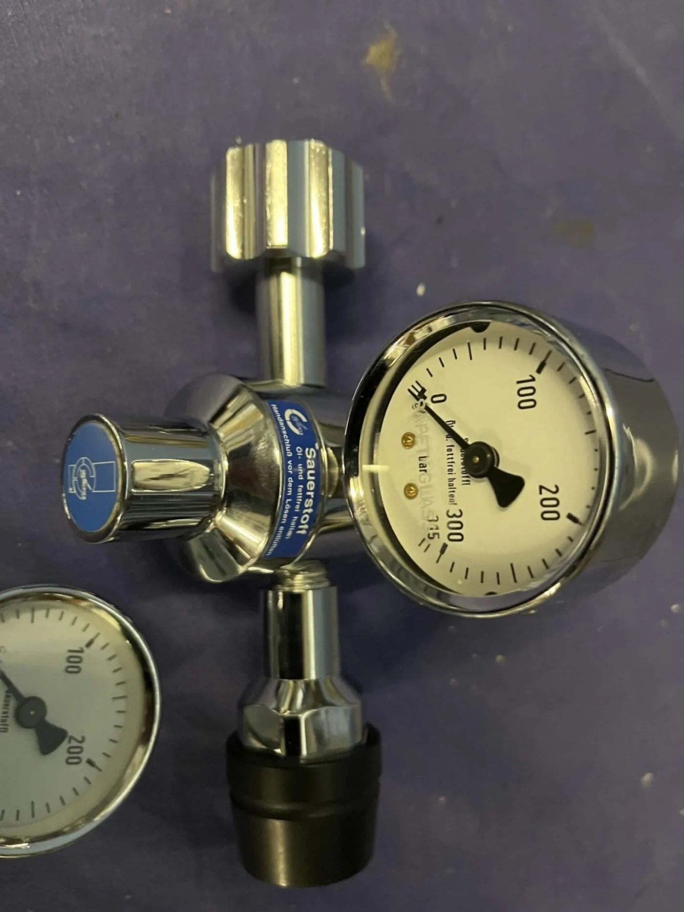O2 Druckminderer / pressure reducer (Used, very good) - 5