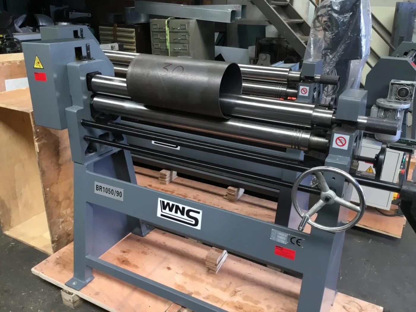 WNS Hand Bending Rolls 1050mm x 90mm x 2.5mm Capacity - WNS - W. Neal Services Ltd - 5