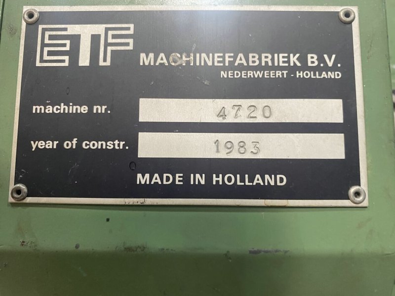 ETF - Fabric doubling machine