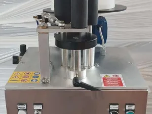 SEMIAUTOMATIC BENCH-TYPE LABELLING MACHINE MOD. MF-LAB NEW MACHINE