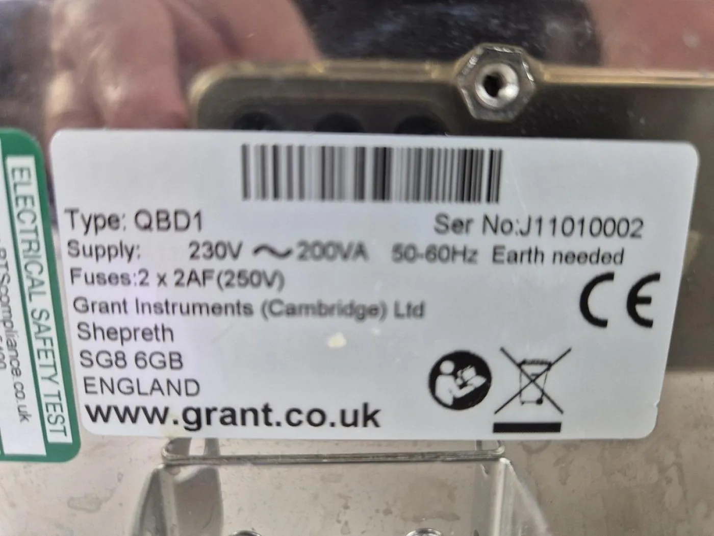 Grant QBD1.4 Digital Dry Block Heater - 4