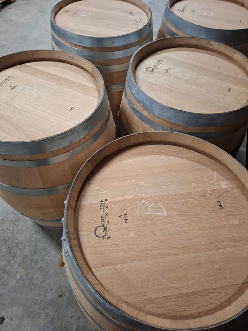 BARRELS LITERS 228, WHITE WINE OF FIRST-USE, SECOND-HAND EQUIPMENT