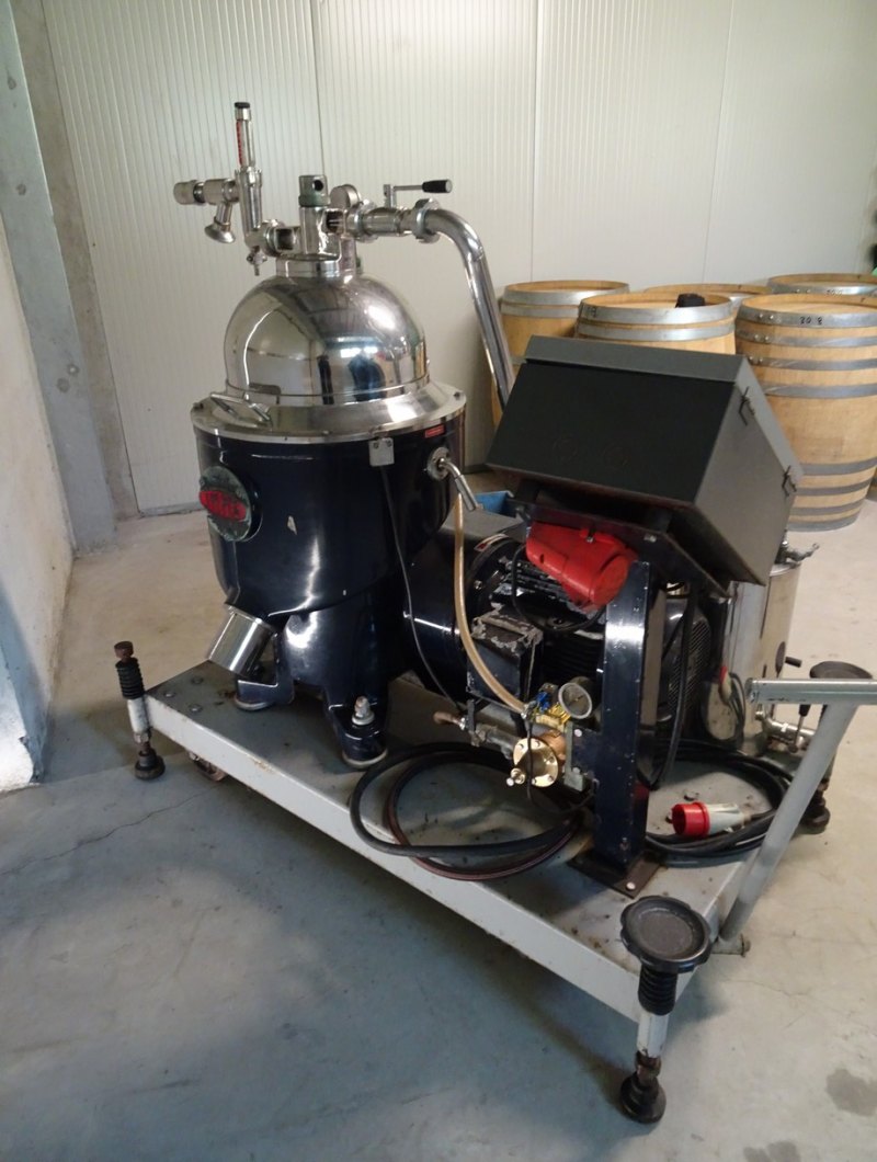 MANUAL CLEANING CENTRIFUGE IMMA MICRO, SECOND-HAND MACHINE