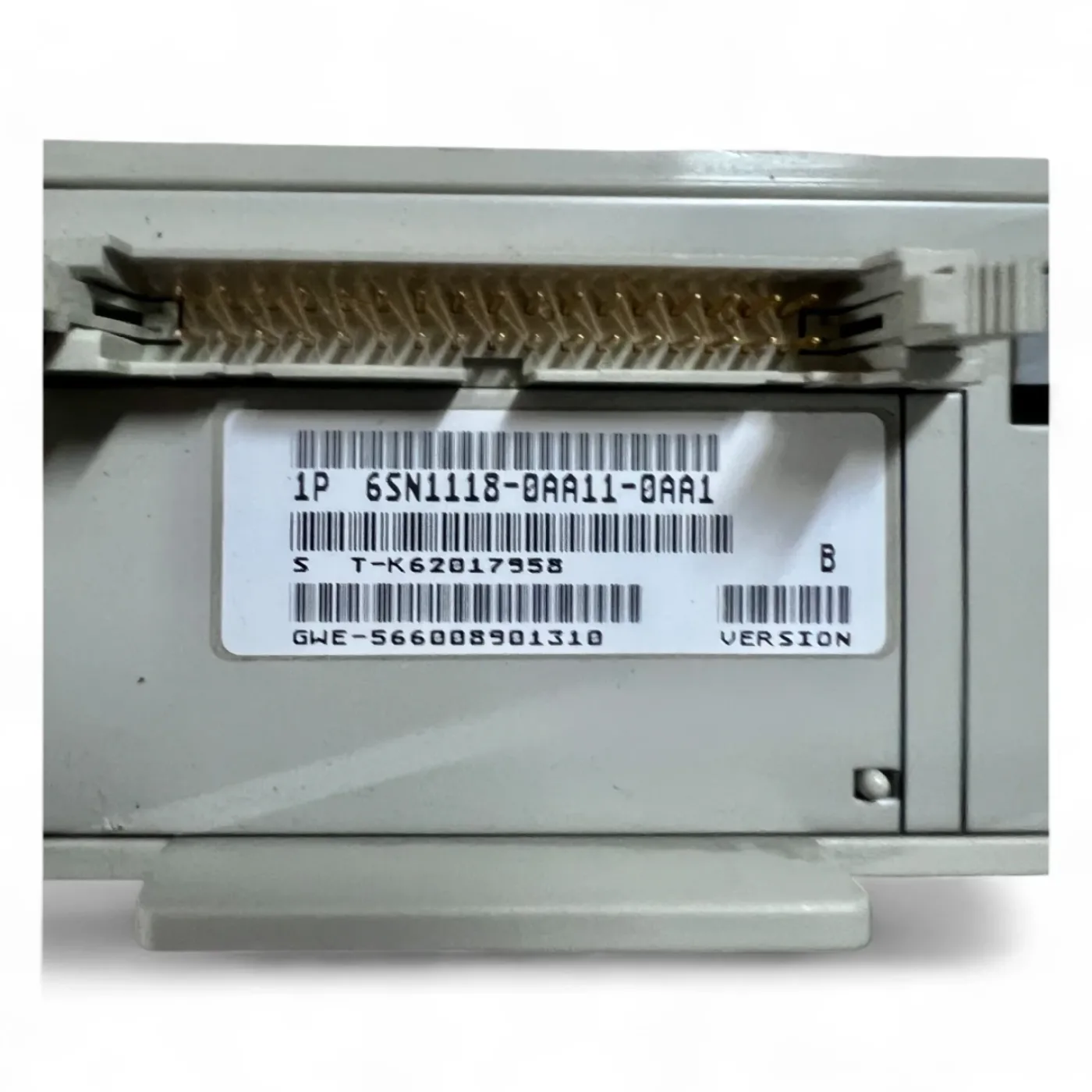 Siemens SIMODRIVE LT-Modul INT. 15A + Steuer-/Anschlussmodul Art.-Nr. 6SN1123-1AA00-0AA0 + 6SN1118-0AA11-0AA1 - 3