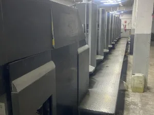 Heidelberg SM 102-10-P offset printing press
