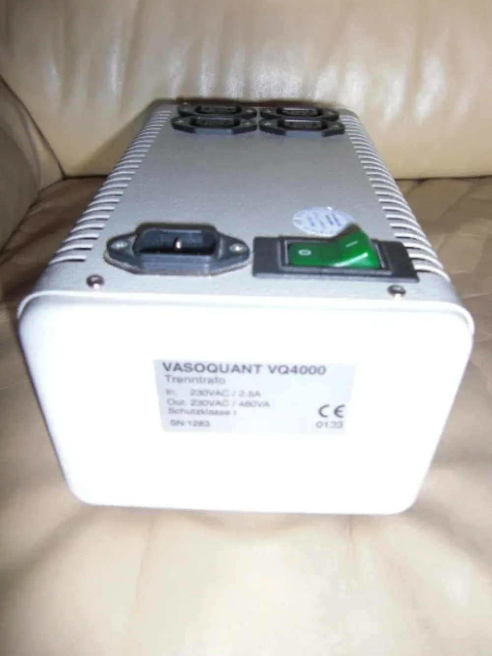 Vasoquant VQ4000 Trenntrafo