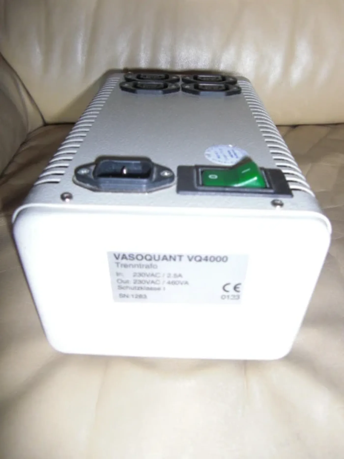 Vasoquant VQ4000 Trenntrafo - 1