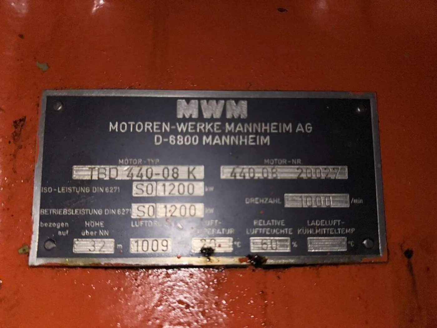 MWM TBD 440-8K - 5