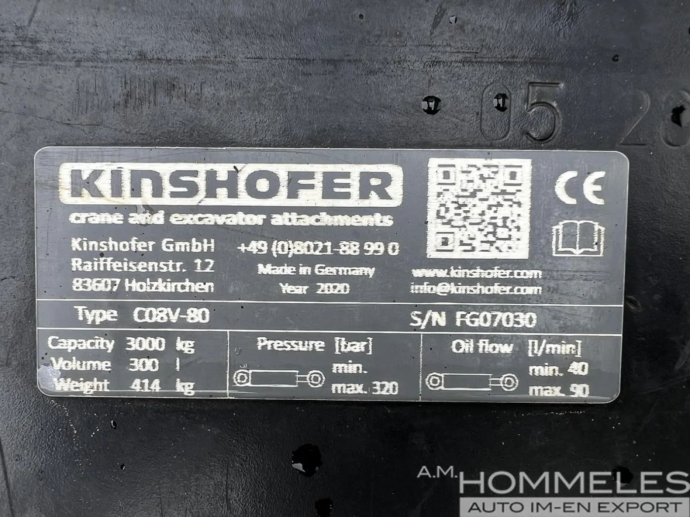 Kinshofer Clamshell Bucket - 7