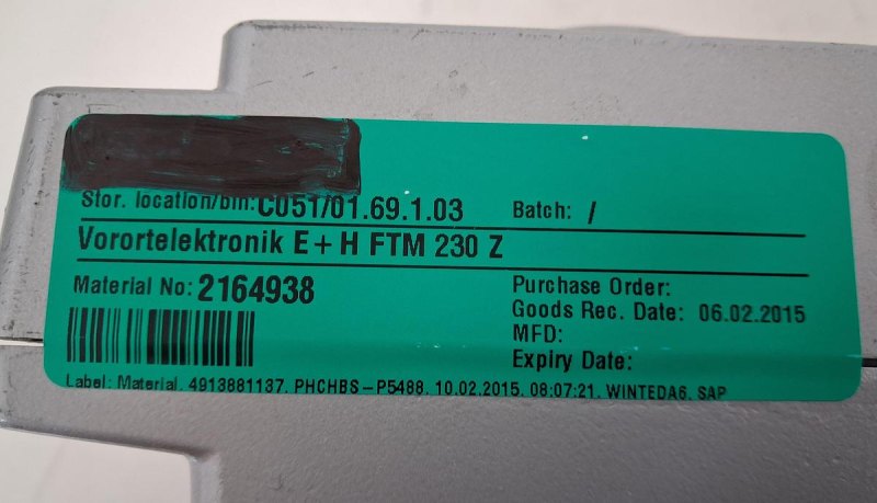 Endress+Hauser NIVOCOMPACT FTM 230 Z Level Switch