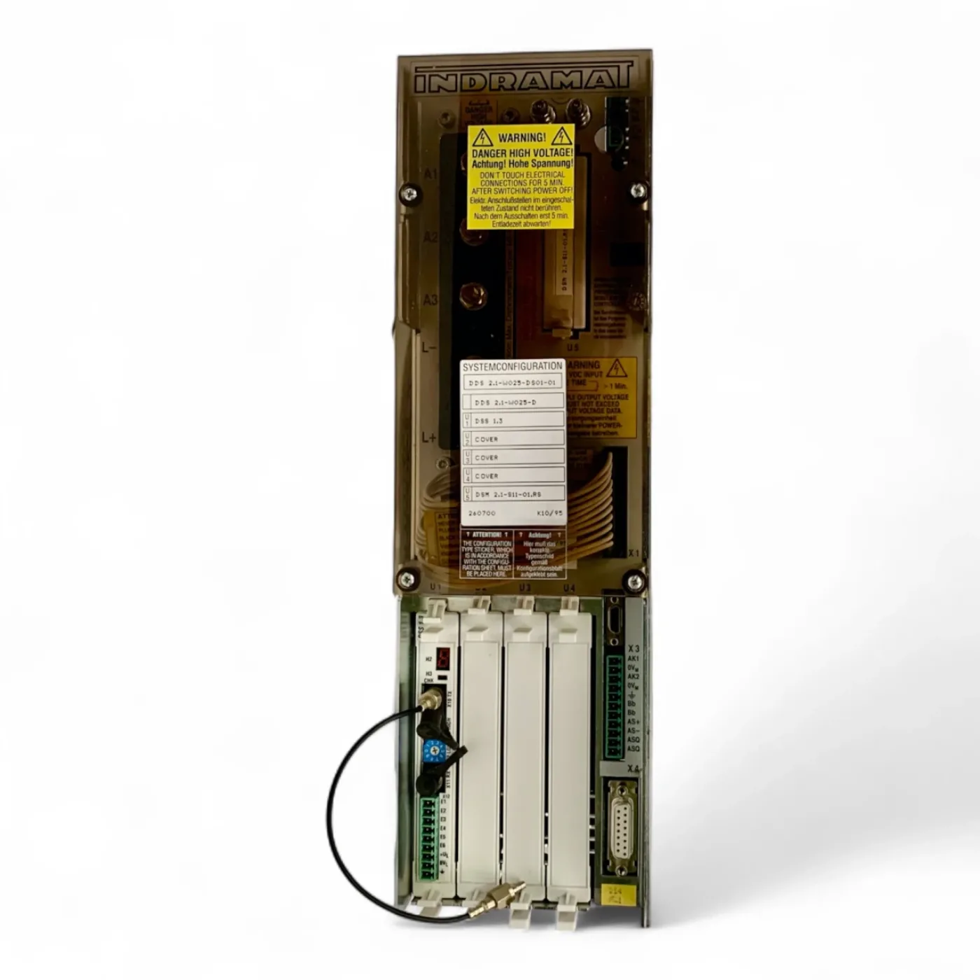 INDRAMAT AC Servo Controller DDS 2.1-W025-DS01-01 Servoverstärker - 1