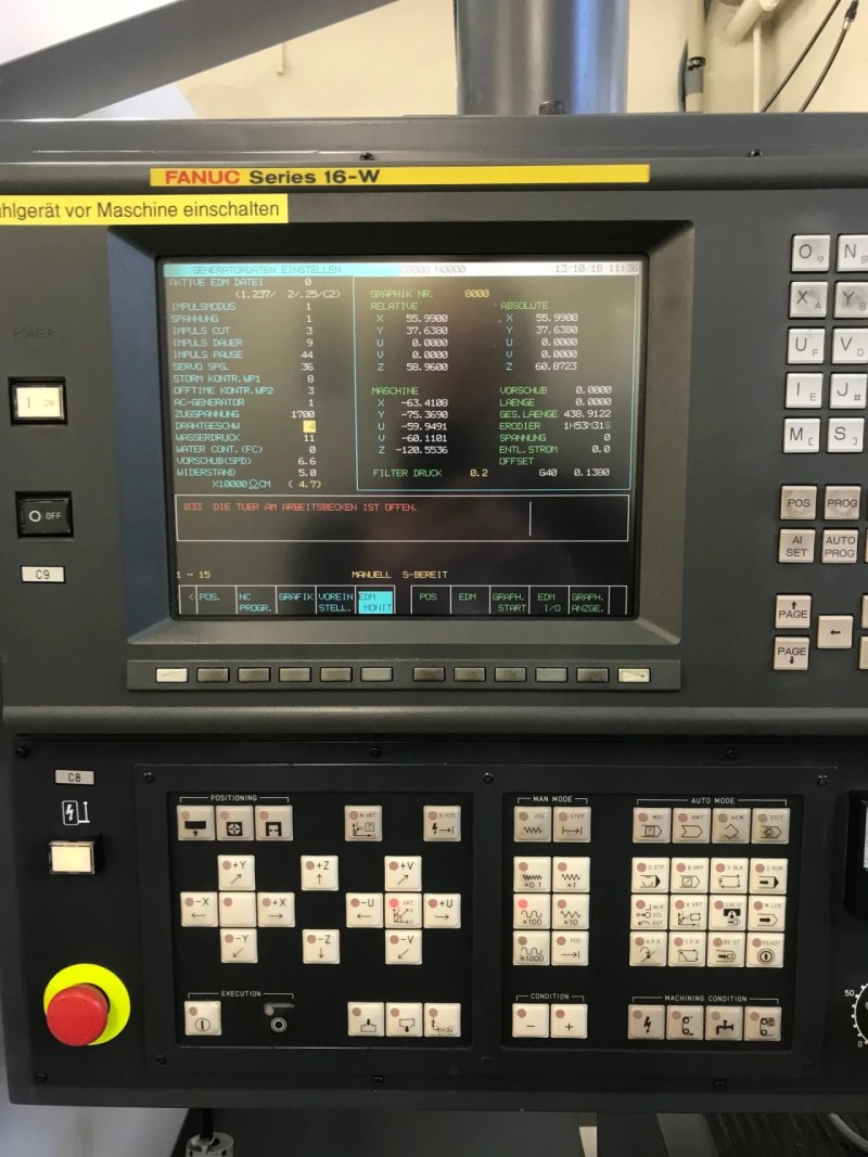 021706 - FANUC Robocut Alpha 0C