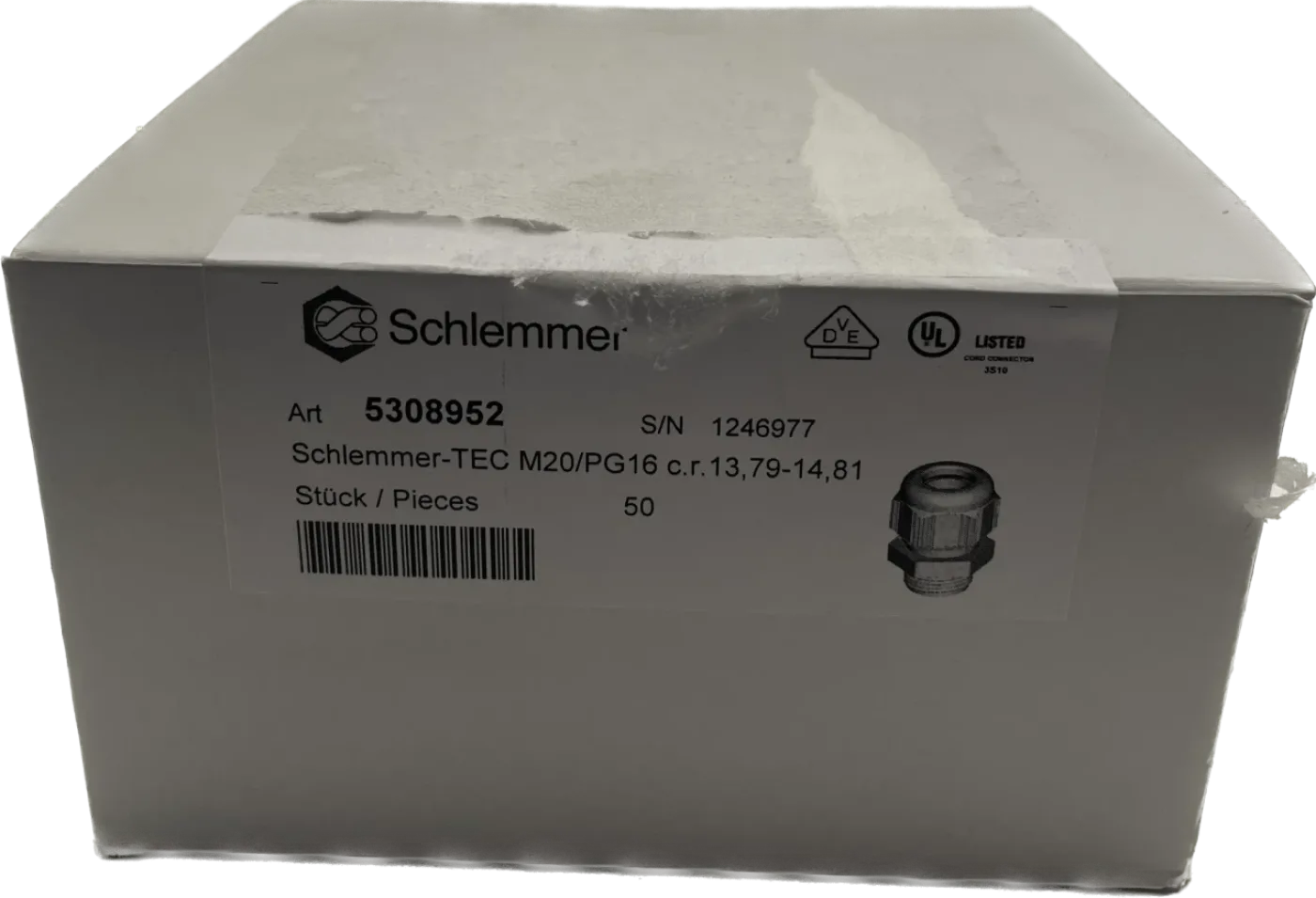 Schlemmer 5308952 SIB F7022000 Kabelverschraubung - 1