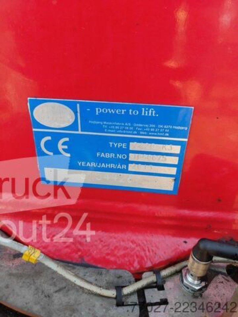 HMF 2420-K3 laadkraan loader crane Radio Remote con...