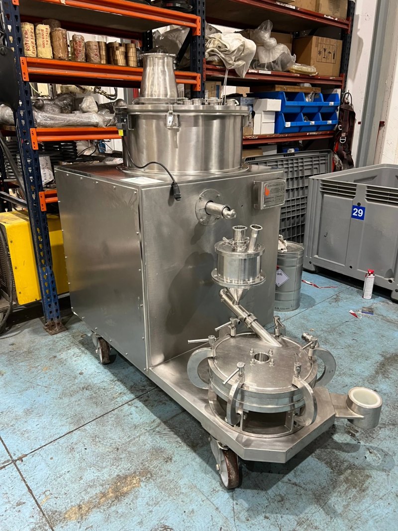USED ATEX BACHILLER JET-MILL MSB305 STAINLESS STEEL AIR MICRONIZING MILL